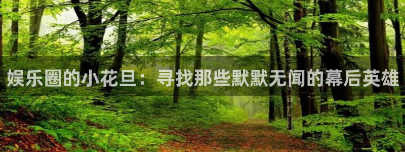 长运平台app官网下载：娱乐圈的小花旦：寻找那些默默无闻的幕后英雄