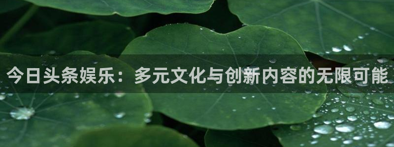 长运平台app新版上线体验.游戏更新入口.中国：今日头条娱乐：多元文化与创新内容的无限可能