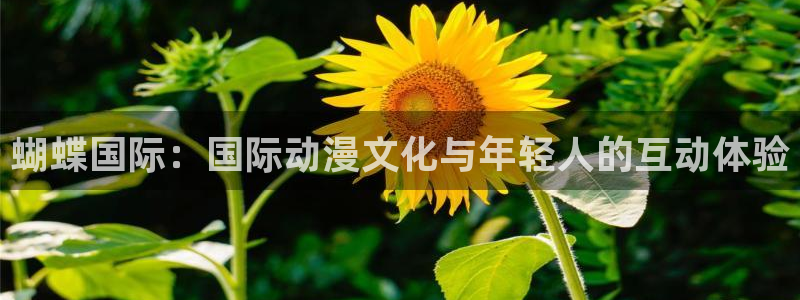 长运平台官网：蝴蝶国际：国际动漫文化与年轻人的互动体验